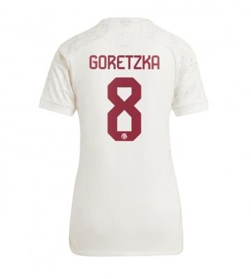 Bayern Munich Leon Goretzka #8 Koszulka Trzecich Kobiety 2023-24 Krótki Rękaw
